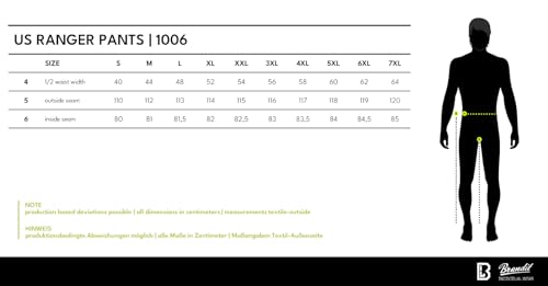 authentisches Bundeswehr-Design für Tarnung. - Detailansicht von Brandit US Ranger Pants Flecktarn S Deal – Dealfoxx.de
