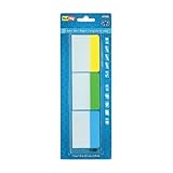 Redi-Tag Writeable, Removable Index Tabs, 2-Inch, 30-Pack, Lemon, Lime and Ocean Blue Colors (31080)