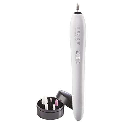 Manicur P5 - Kit de Manicura y Pedicura Eléctrico Profesional, Set de Manicura y Pedicura de Alta Precisión, Kit para Uñas con 5 Accesorios y 2 velocidades para uñas, cutículas y callos