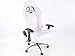 Produktbild FK-Automotive Bürostuhl Sportsitz Orlando mit Armlehnen Kunstleder weiß