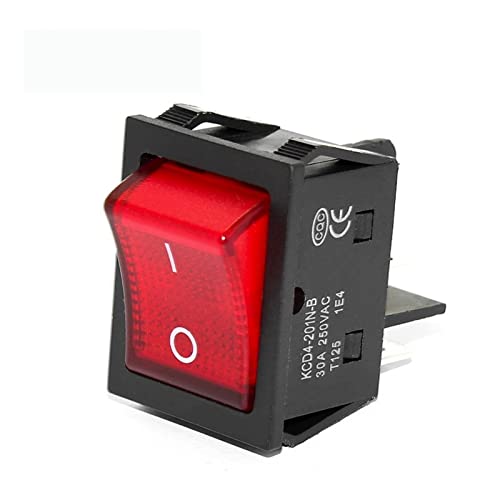 Interrupteur à bascule 220V 6 broches ON-ON pour commande électrique
