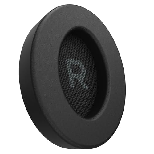 Image of EvoFox Hyperion Protein Leather + Memory Foam Ear Pads (Black) | Sweat-Resistant, Comfortable Replacement Cushions for Long Gaming Sessions | Compatible with Hyperion Series Headsets