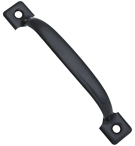 Poignée de traction noire pour porte en bois et écran de salon