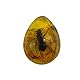 Samples Stones Crystal Specimens Insect Specimen Amber Pendant DIY Jewelry Pendant (Bernstein Biene)