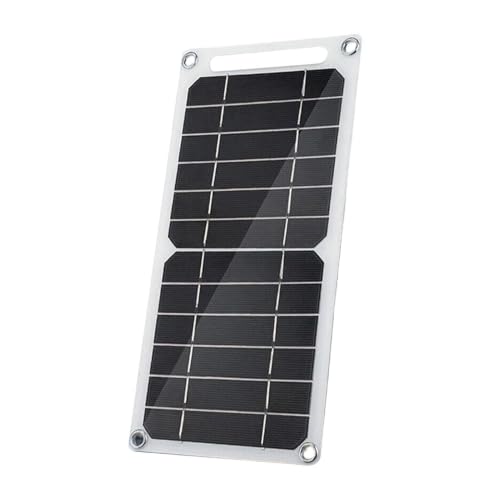 Panel solar para senderismo y acampadas que recarga linternas y equipos 5V 2