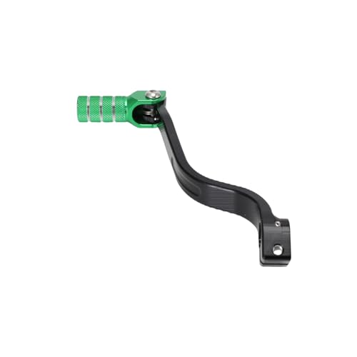 Image of Dirt Bike Gear Shifter Shift Lever Folding Tip CNC for KX85 2014-2024 KX100 2014-2021 KX112 2023-2024 Green