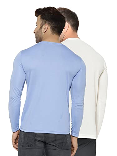 Image of Perfktu Mens Full Sleeve Gym T-Shirt (Pack of 2)