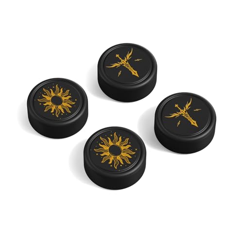 JINGDUThumb Grip Caps Compatible with Switch Game Silicone Analog Stick Cover Soft Joystick Grip Caps with 3D Pattern for Switch Lite/OLED 4Pcs