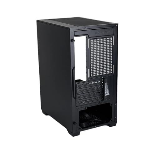 Gabinete de computadora EWAIDI Mid Tower Micro-ATX en aluminio con vidrio templado color blanco miniatura 6