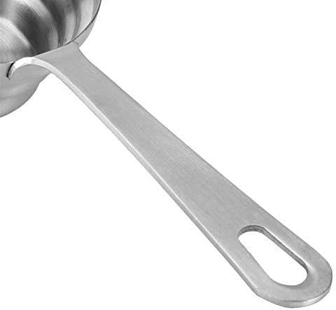 Stainless Steel Measuring Spoon with Scale, Coffee Spoon, Long Handle for Baking, Cooking, and Seasoning, Kitchen Utensil