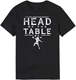 Roman Reigns Head of The Table T-T-Shirts Hemden M Black(X-Large)