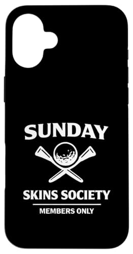 Sunday Skins Society Members �S���t�t���[�Y ��������S���t�@�[ �X�}�z�P�[�X iPhone 16 Plus �p