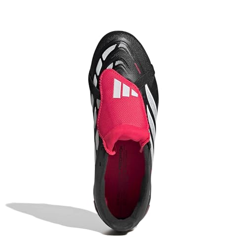 adidas Unisex League Fold-Over Tongue Firm Ground Footb, Black/White/Lucid Red, 4 - image 3