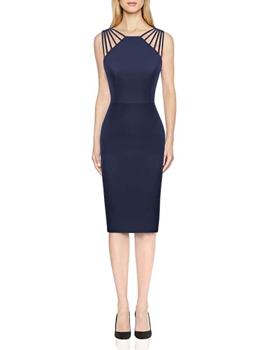 GRACE KARIN Women s Slim Backless Cocktail Pencil Dress for Party Wedding Navy M