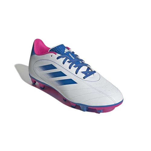 adidas Unisex-Adult Goletto IX Firm Ground/Multi Ground Soccer, White/Bright Royal/Team Shock Pink, 12 by adidas - Used condition - Image 4
