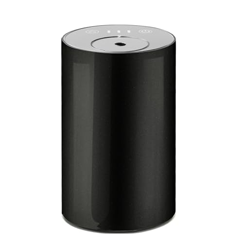 アロマディフューザー ネブライザー式 水なし エルエンスタジオ コードレス車用ディフューザー アロマ芳香器 噴霧量調整可能 USB充電式 静音 精油瓶2個付き ヨガ室・部屋・車載・店舗などに適用 日本語説明書付き