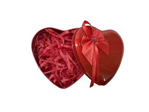 Image of Thin Shredded Paper Crinkle Paper Grass Strips Gift Tray Decoration, Gift Hamper Decorations, Gift Box fillers, Wedding Birthday & Valentines Day Gift (200 Grams, Red)