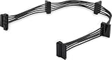 StarTech Cable Divisor en Y Alimentacion SATA a 4x SATA 40cm (PYO4SATA)
