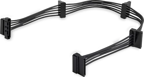 StarTech Cable Divisor en Y Alimentacion SATA a 4x SATA 40cm (PYO4SATA)