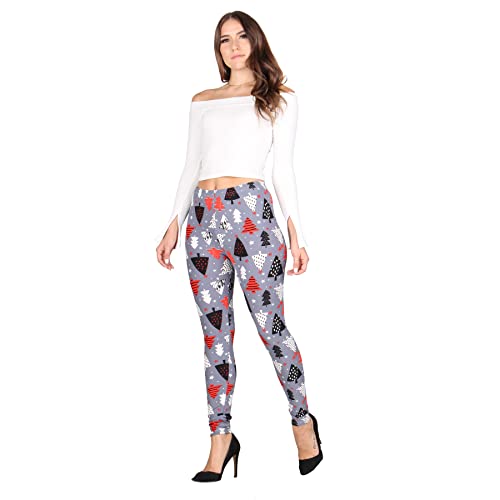 Lildy Holiday Super Soft Leggings, Pattern 11, S-L #TOP1