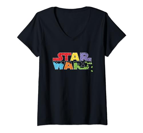 T-shirt Star Wars finitions soignées imprimé logo de film original