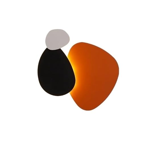 MOBYGKFY Decorative Painting Acrylic Wall Lamps Minimalism Entrance Hall Staircase Sconces LED Warm Light