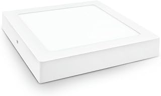 Brightium Applique LED bianco quadrato 12W: illumina con eleganza ed efficienza. Il...
