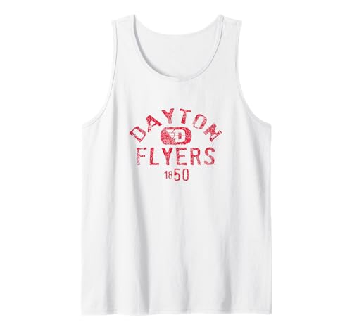 Dayton Flyers 1850 Vintage Logo Officially Licensed Tank Top