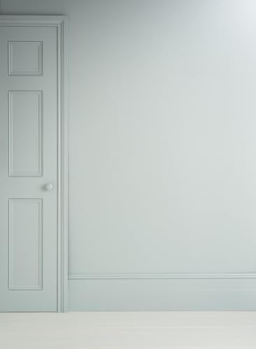 Annie Sloan Satin Paint (Upstate Blue, 25 Fl Oz /750 mL). Soft sheen for interior wood and metal. Self-leveling, all-in-one paint with no wax or lacquer required.