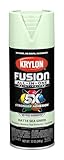 Krylon Fusion All-In-One Adhesive Spray Paint for Indoor/Outdoor Use, 12 oz, Sea Green