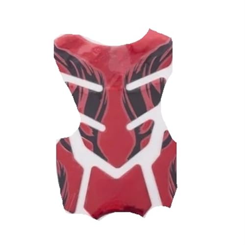 Protection réservoir moto anti-rayures avec autocollant en os de poisson punk pour d'essence