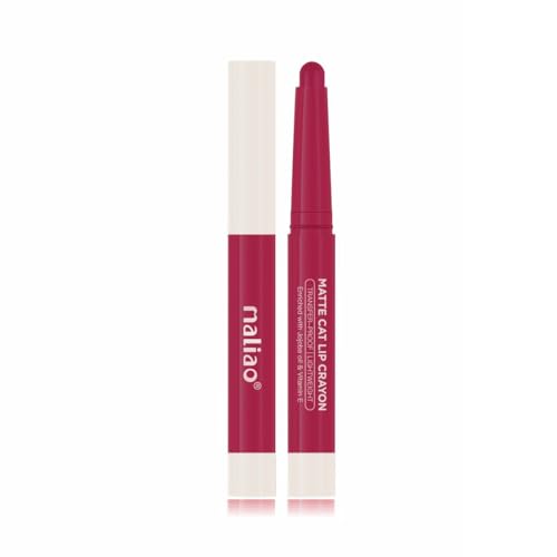 Image of Maliao Matte Cat Lip Crayon: Transfer-Proof & Lightweight (13-PLUM PRETTY)