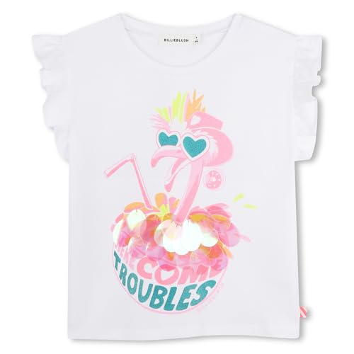 Billieblush U21932 Short Sleeve T-Shirt 6 Years White