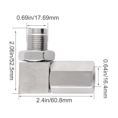 Katalizator wydechowy tylny czujnik O2 90 stopni Mini katalizator Lambda O2 Adapter CEL Fix M18*1.5 Uniwersalny sonda lambda czujnik tlenu
