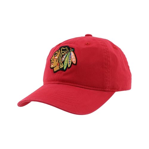 Chicago Blackhawks NHL Officially Licensed Adjustable Hat Scholarship Icon Team Color