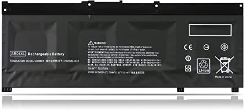 Batterie SR04XL HP Omen Résout les Coupures et PC qui s'Éteint