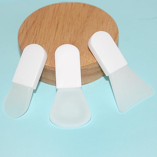 Face Mask Applicator Brushes,Flexible Facial Mud Mask Applicator Brush YuCool Mini Silicone Face Mask Brush Makeup Spatula Portable Beauty Tools Soft Small Mask Brush-12 PCS - Image 2