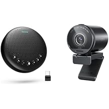 EMEET S800 4K Webcam for Streaming and Luna Bluetooth Speakerphone