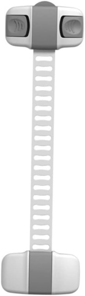 Totority 8pc Childproof Safety Locks Cabinet Locks for Boys and Girls for Wardrobe Appliances Easy to Install