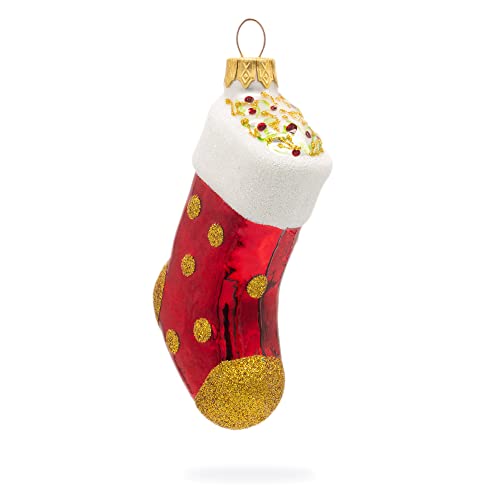 BestPysanky décorations en verre à pois, le coffret cadeau idéal pour les fêtes