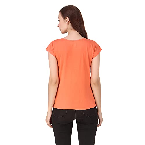 Image of NIVIK Printed Cotton T-Shirt for Women