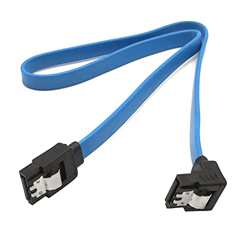 Cable de datos SATA 3.0 de alta velocidad 40/50cm negro/azul miniatura 6