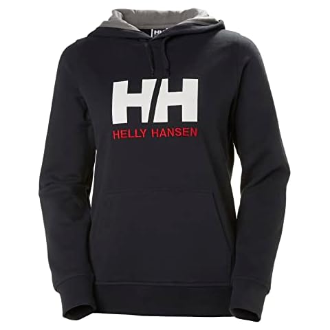 Helly Hansen Women's Navy Logo Hoodie Cover