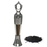 𝙠𝙤𝙝𝙡 Powder Eyeliner, 100% Natural Egyptian 𝙠𝙤𝙝𝙡 Eyeliner, Handmade Arabic Waterline Eyeliners, Traditional Natural Egyptian Eyeliners, Waterproof, Long-Lasting, Smudge-Proof(Brown)