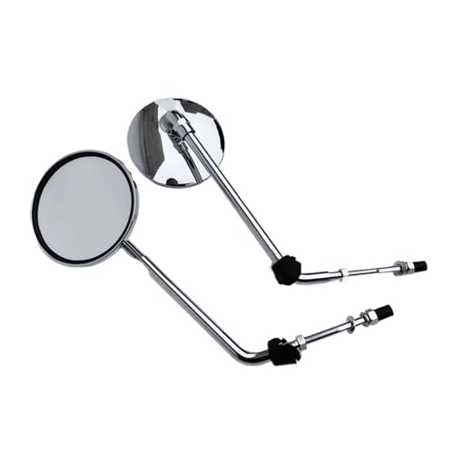 Rétroviseurs moto Django QP150T-C finitions chrome de qualité supérieure