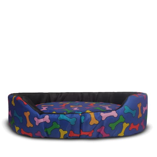 Caminha Pet pra Cachorros e Gatos Grandes Tam. GG - Europa Nylon 05 (Azul Ossinho)