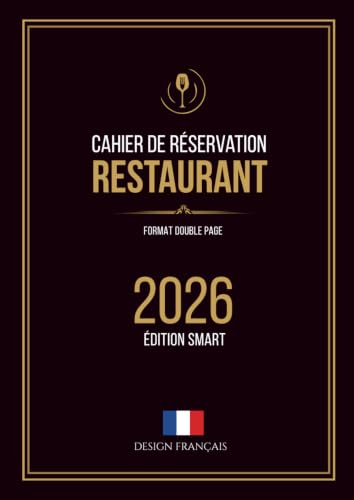 Cahier de Réservation Restaurant 2026 : Édition Smart JUIN – DÉCEMBRE: 2 Pages par Jour | Grand Format A4 | Checklist Horeca, Répertoire Fournisseurs et Bonus «Expert» Inclus