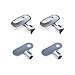 4pcs chiave del radiatore per la vite valvola dell'aria chiave triangolo elettrico armadio chiave triangolo chiave a bussola per gas acqua contatore scatola in lega di zinco argento