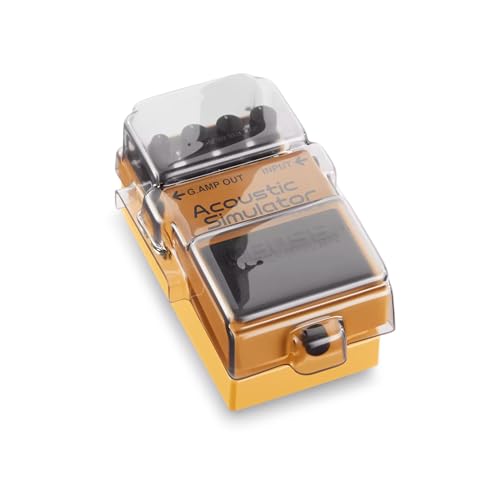 Decksaver Cover for Boss Stompbox series - Super-Durable Polycarbonate Protective lid in Smoked Clear Colour, Made in The UK - The Guitarists’ Choice for Unbeatable Protection