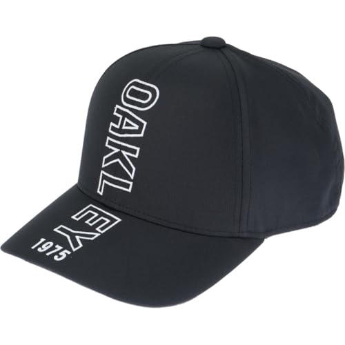 Oakley (オークリー) キャップ FOS902201 ESSENTIAL VERTICAL CAP One Size FA 25.0 メンズ BLACKOUT ゴルフ トレーニング 吸汗速乾 スポーツ 抗菌 防臭